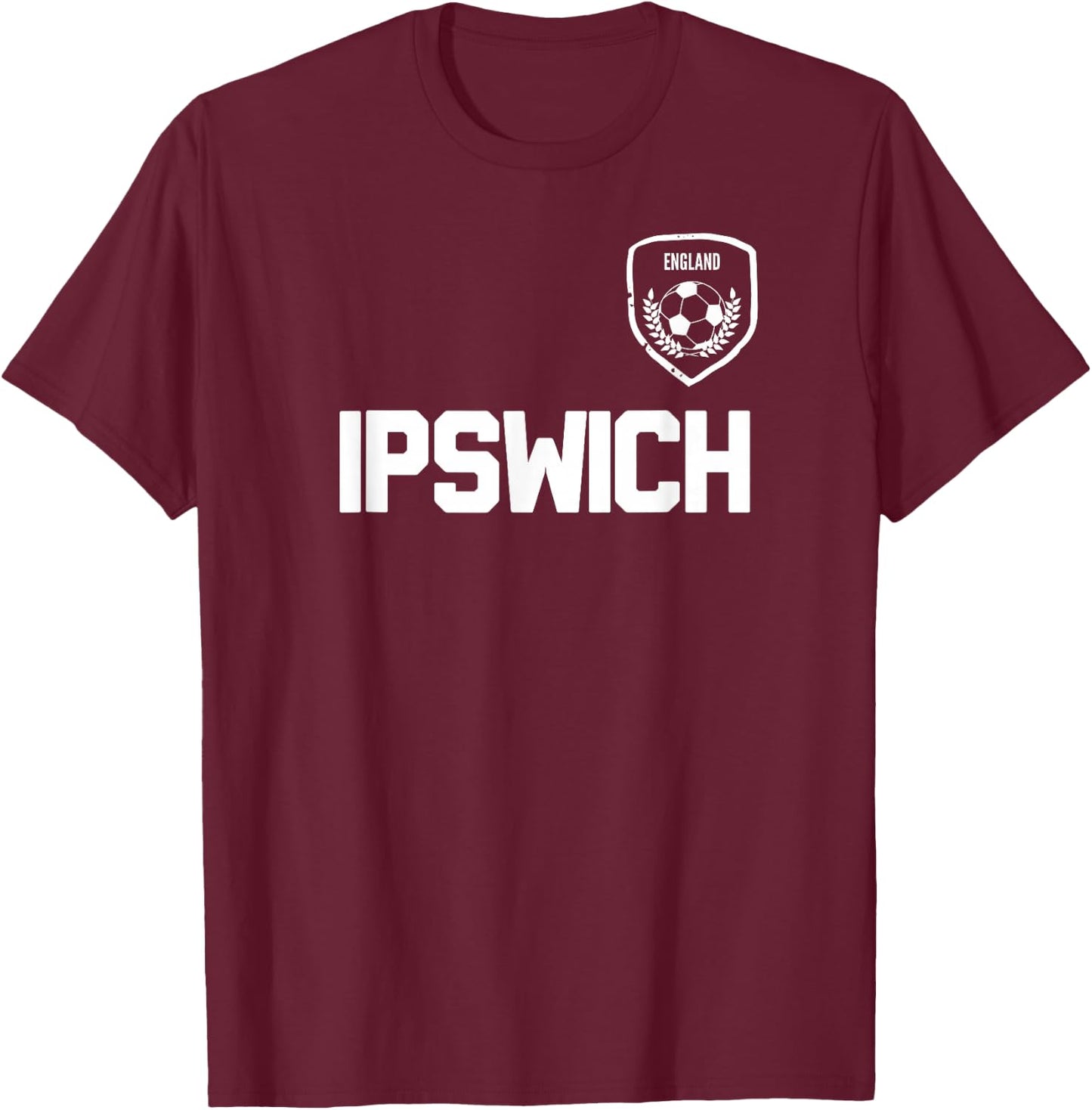 Ipswich Jersey T-Shirt - T-Shirt | Maroon