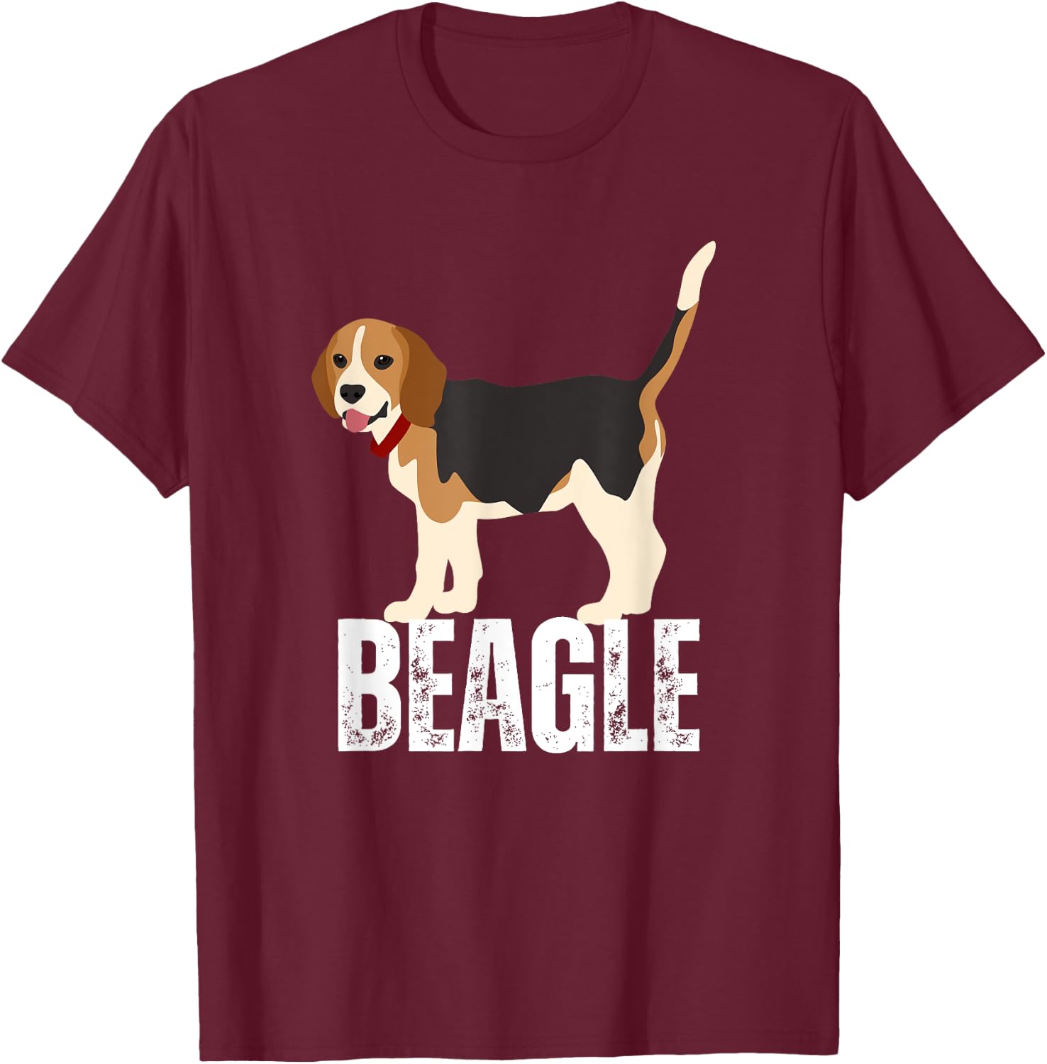 Dog Lover Gifts Beagle Women's Shirt Beagle Men's T-Shirt - T-Shirt | Maroon