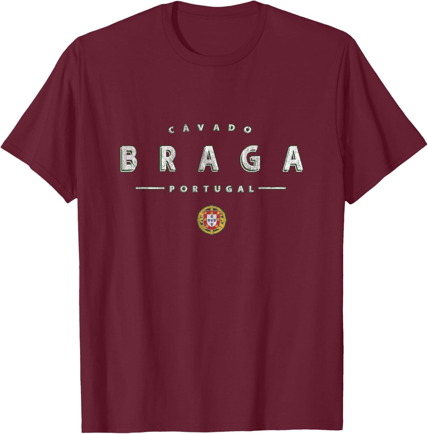 Braga Portugal - Braga T-Shirt - T-Shirt | Maroon
