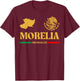 Morelia Emblem, Morelia Michoacan, Morelia T-Shirt - T-Shirt | Maroon