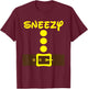 Dwarf Easy Halloween Costume Men Women Kids Matching Group T-Shirt - T-Shirt | Maroon