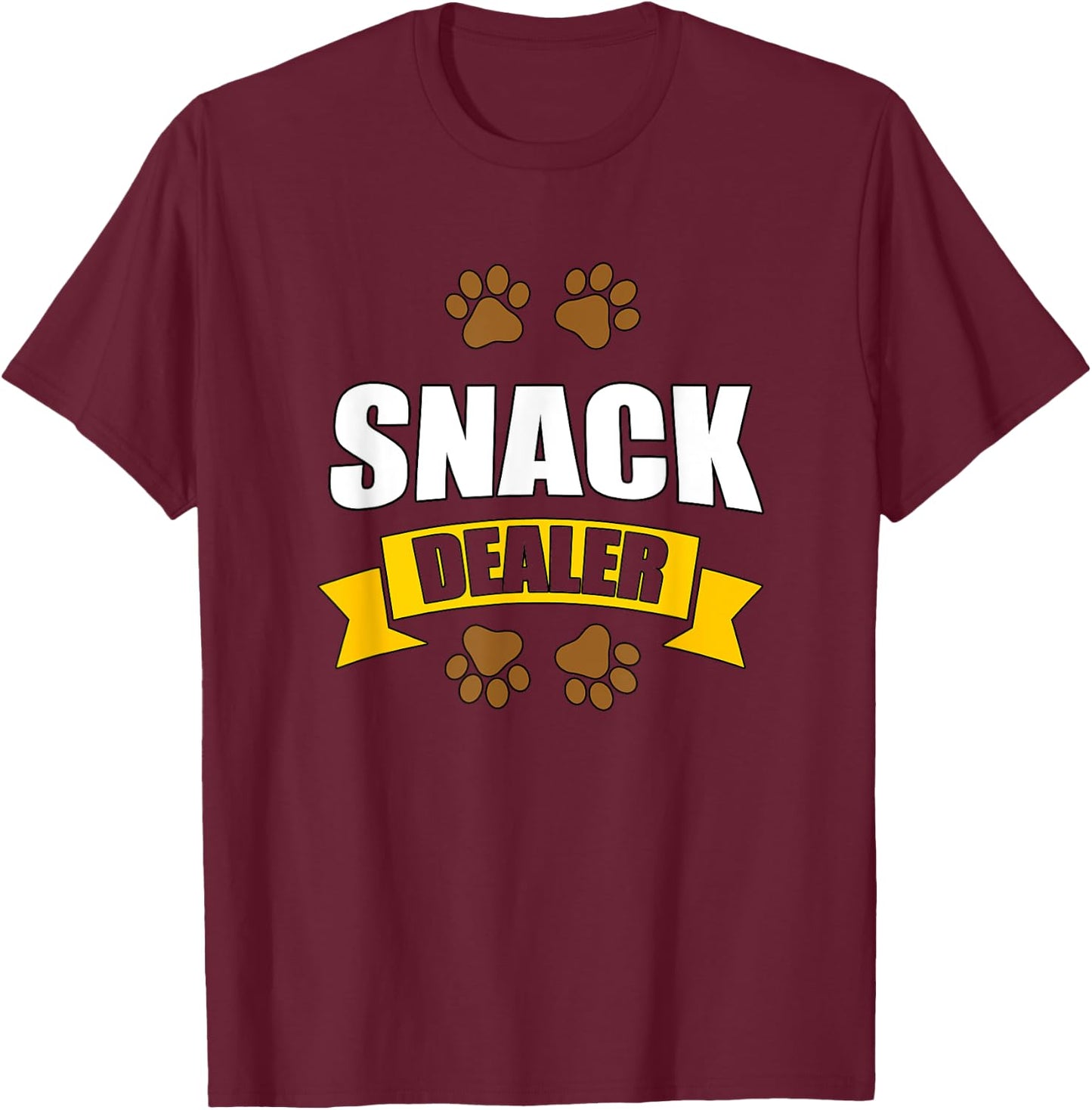Snack Dealer for dog and pet owners Women T-Shirt - T-Shirt | Maroon