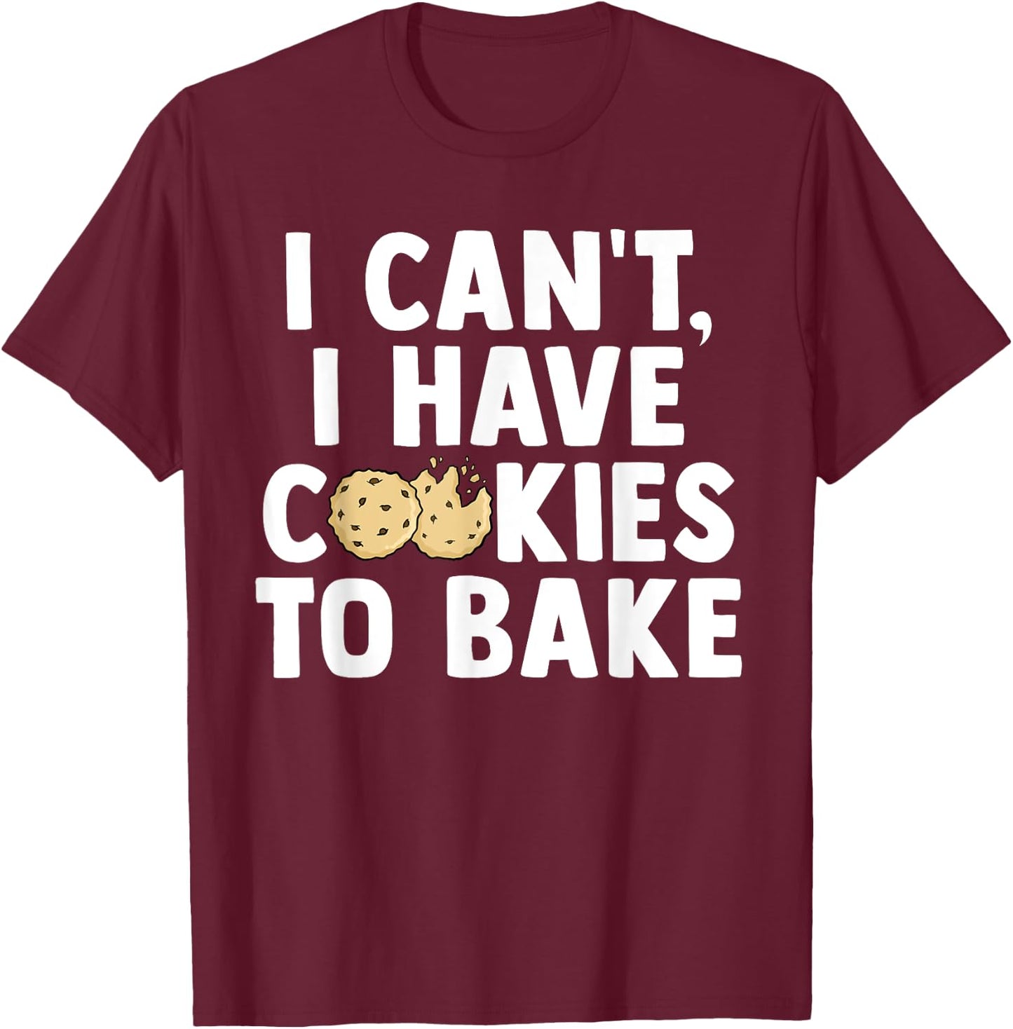 Cool Baking Art Women Cupcake Baker Pastry Chef Cake T-Shirt - T-Shirt | Maroon