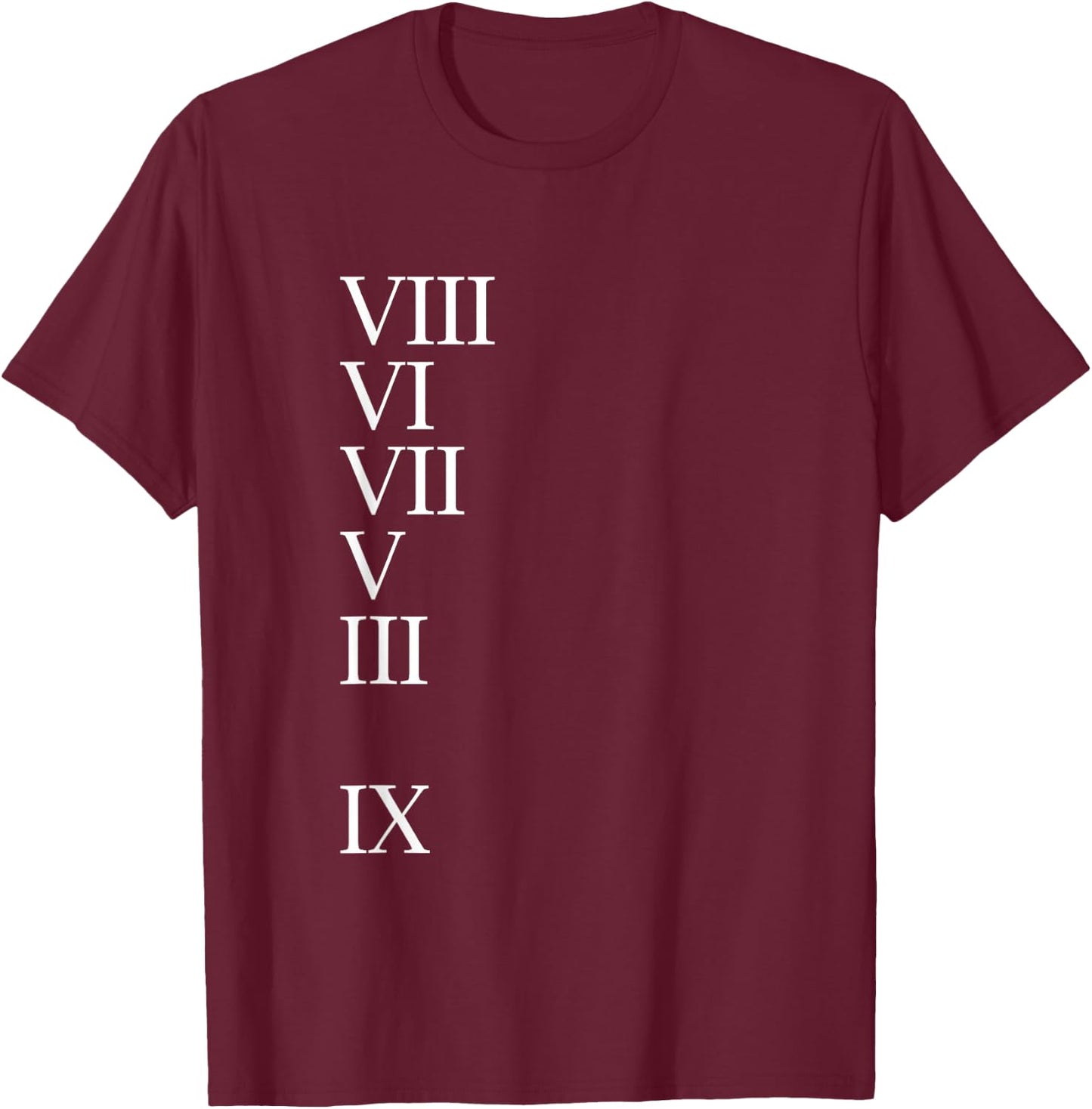 8675309 Nostalgic and Funny 80s Themed T-Shirt - T-Shirt | Maroon