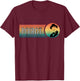 Reading Books Art Poirot Name with Hat Mustache Vintage Black T-Shirt - T-Shirt | Maroon