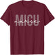 MICU Nurse Medical Intensive Care Unit Nurse RN Nurse T-Shirt - T-Shirt | Maroon