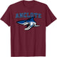 Anclote Sharks Team Spirit T-Shirt - T-Shirt | Maroon
