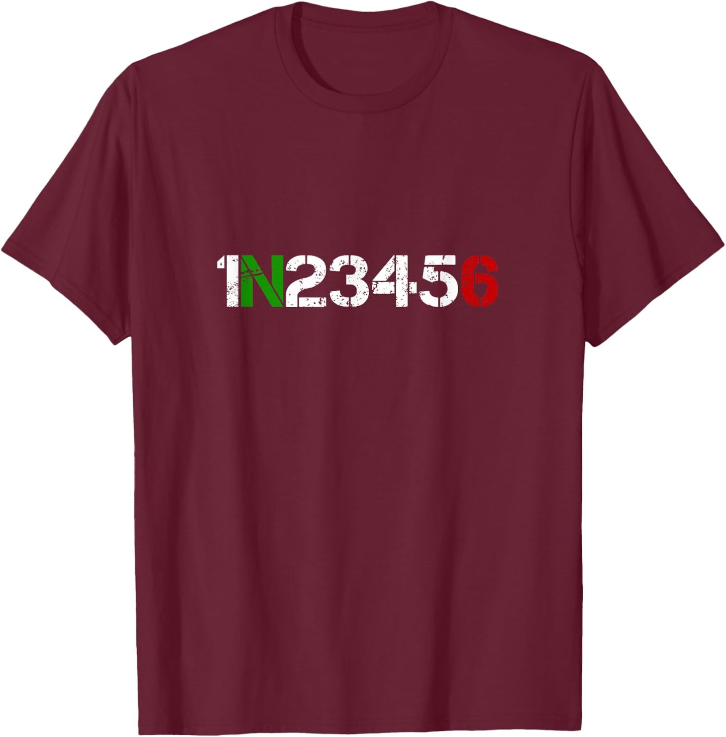 Motorcycle Gear Shift 1N23456 Motorbike Biker Tour T-Shirt - T-Shirt | Maroon