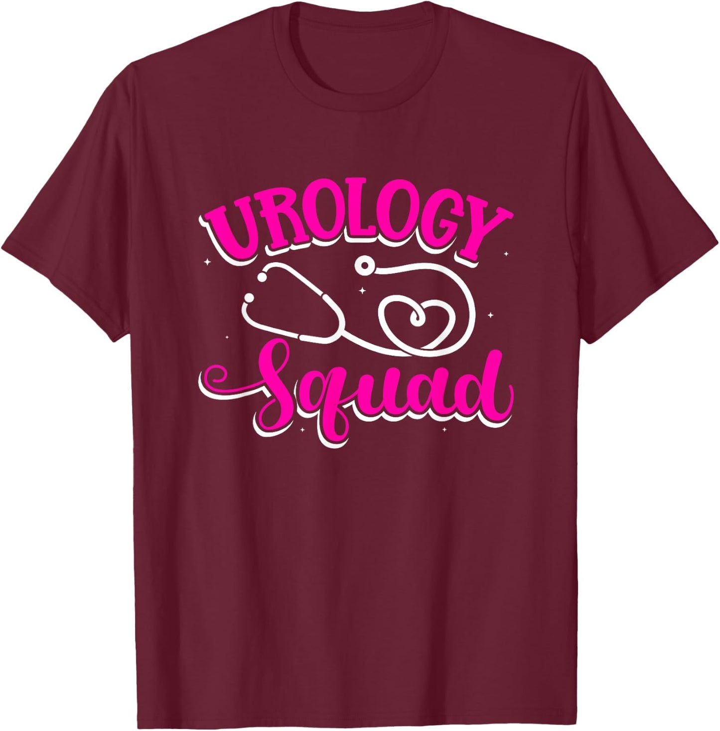 Urology Squad Urologist Doctor Urology T-Shirt - T-Shirt | Maroon