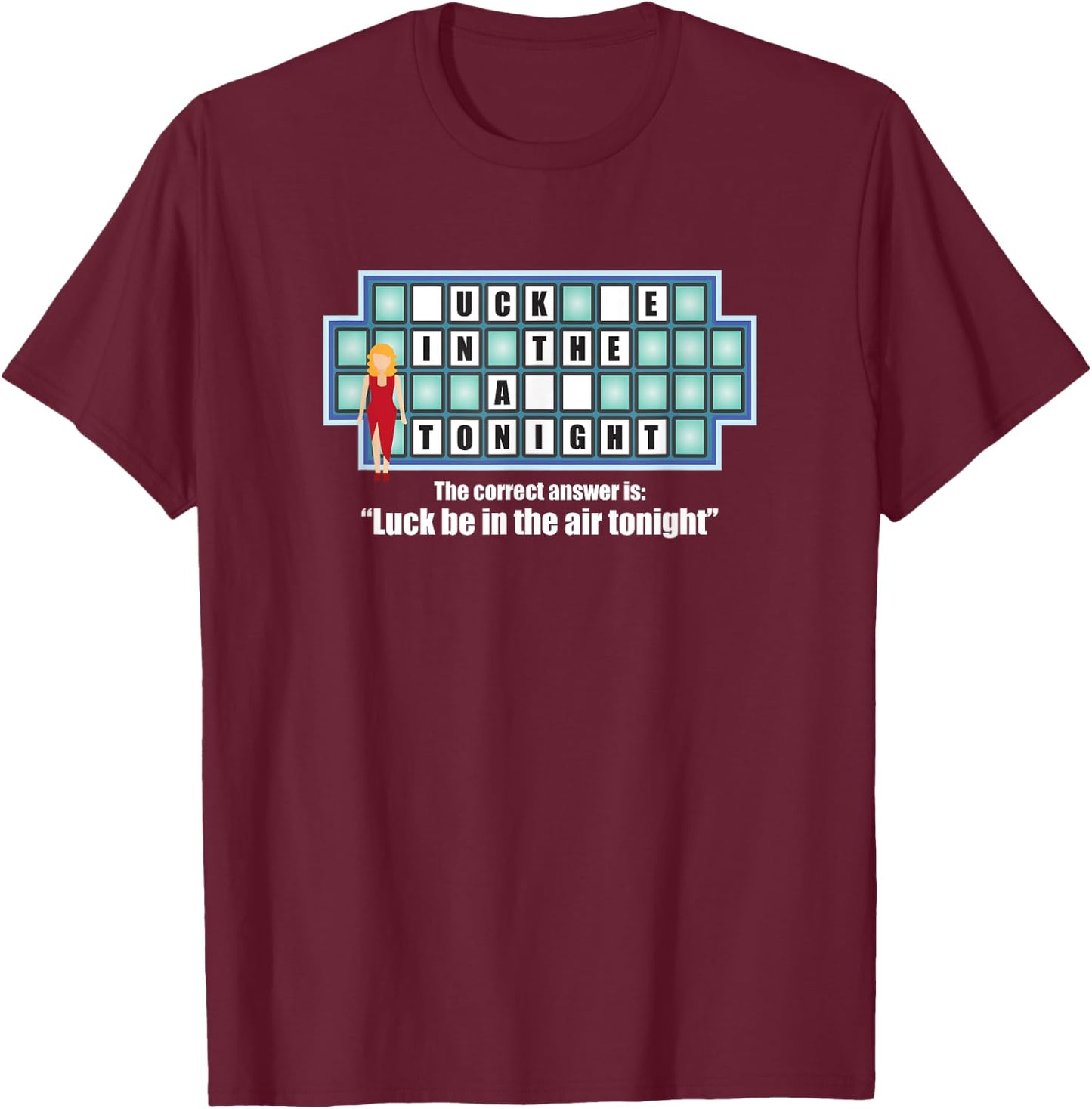 Inappropriate Adult Humor Quiz Puzzle Game Show Meme Funny T-Shirt - T-Shirt | Maroon