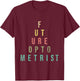 Future Optometrist - Snellen Chart Optometry Eye Specialist T-Shirt - T-Shirt | Maroon