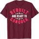 Bionic Aftermarket Parts Design - Knee and Hip Replacement T-Shirt - T-Shirt | Maroon