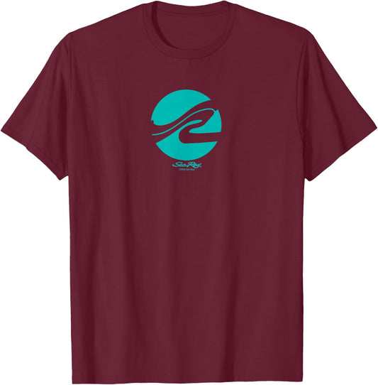 Sea Ray Wave Circle T-Shirt - T-Shirt | Maroon
