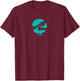 Sea Ray Wave Circle T-Shirt - T-Shirt | Maroon