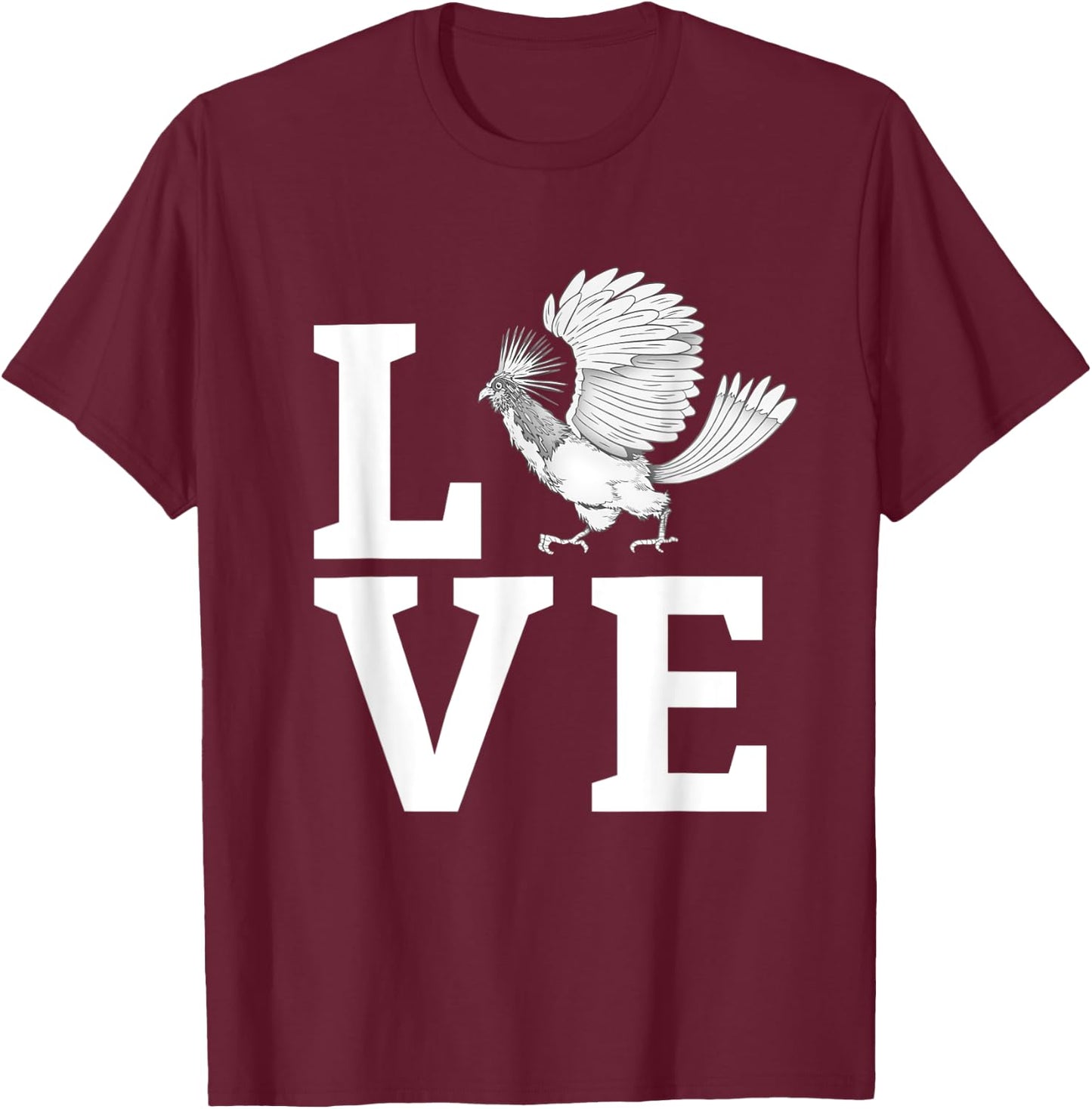 Hoatzin T-Shirt - T-Shirt | Maroon