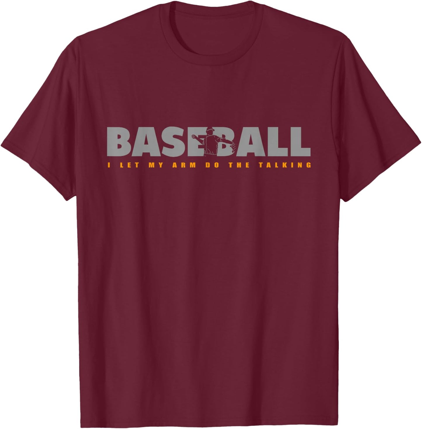 Pitcher Baseball Apparel - Baseball T-Shirt - T-Shirt | Maroon