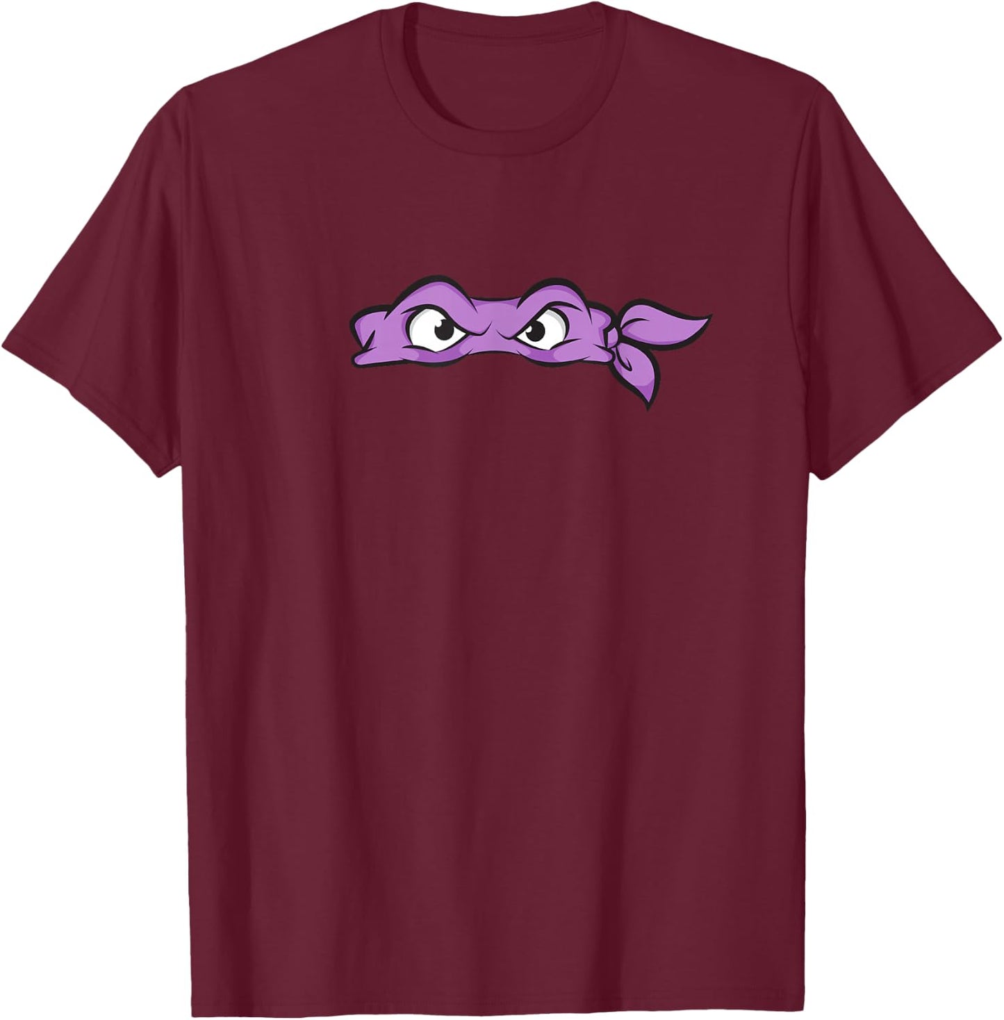 Teenage Mutant Ninja Turtles Vintage Donatello Ninja Mask T-Shirt - T-Shirt | Maroon