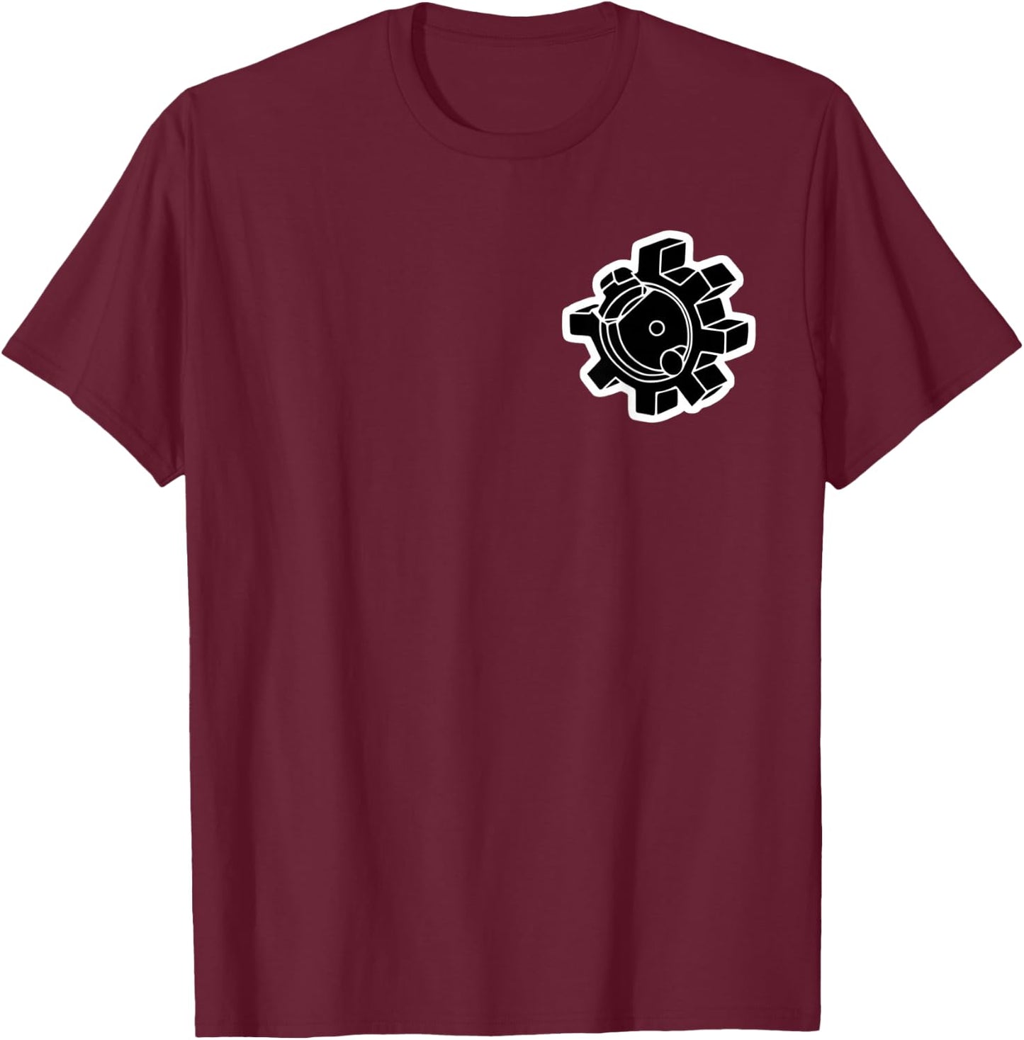 AR15 Bolt Carrier Group Military Veteran Morale Design T-Shirt - T-Shirt | Maroon