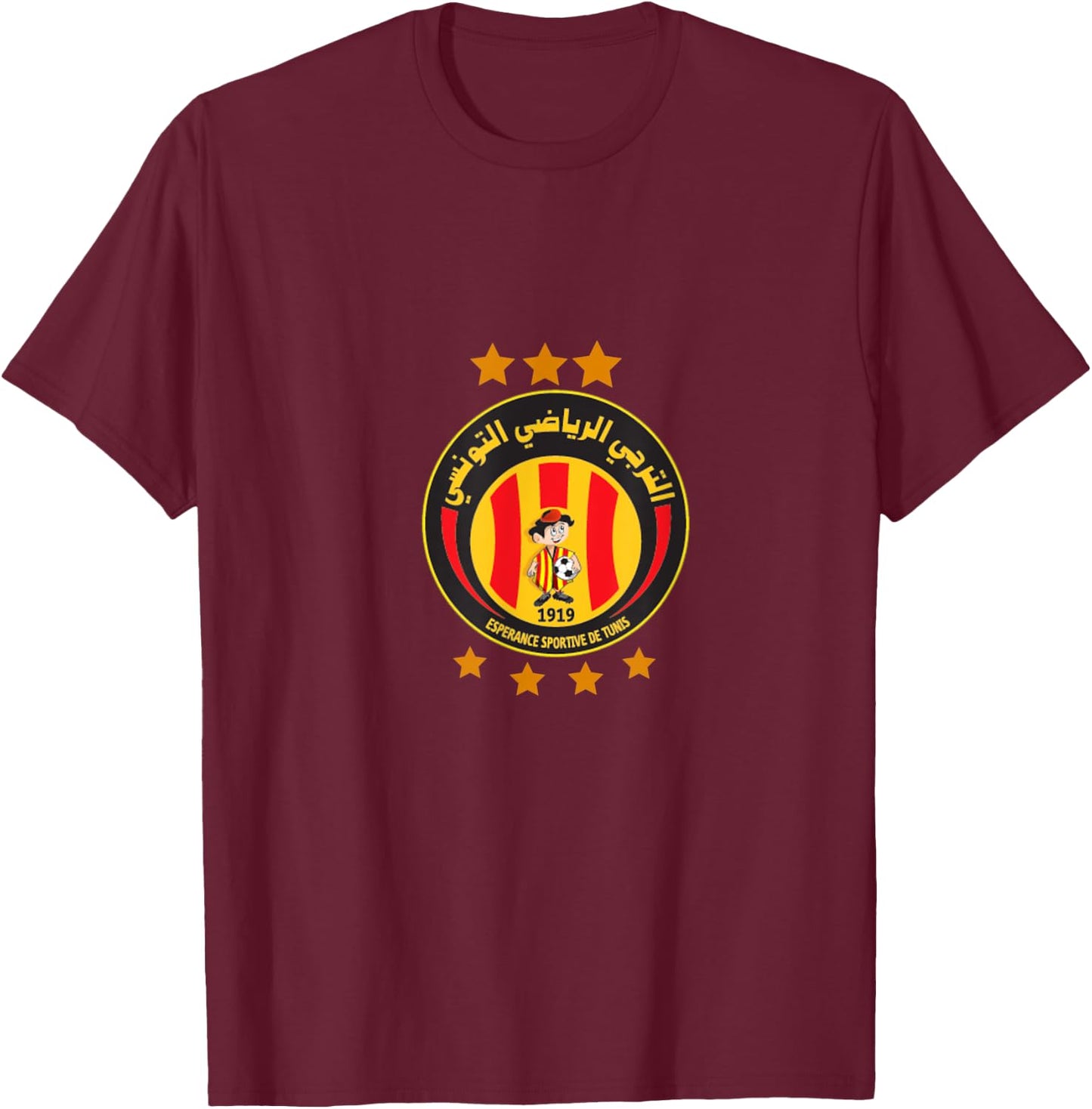 Esperance sportive de TUNIS T-Shirt - T-Shirt | Maroon