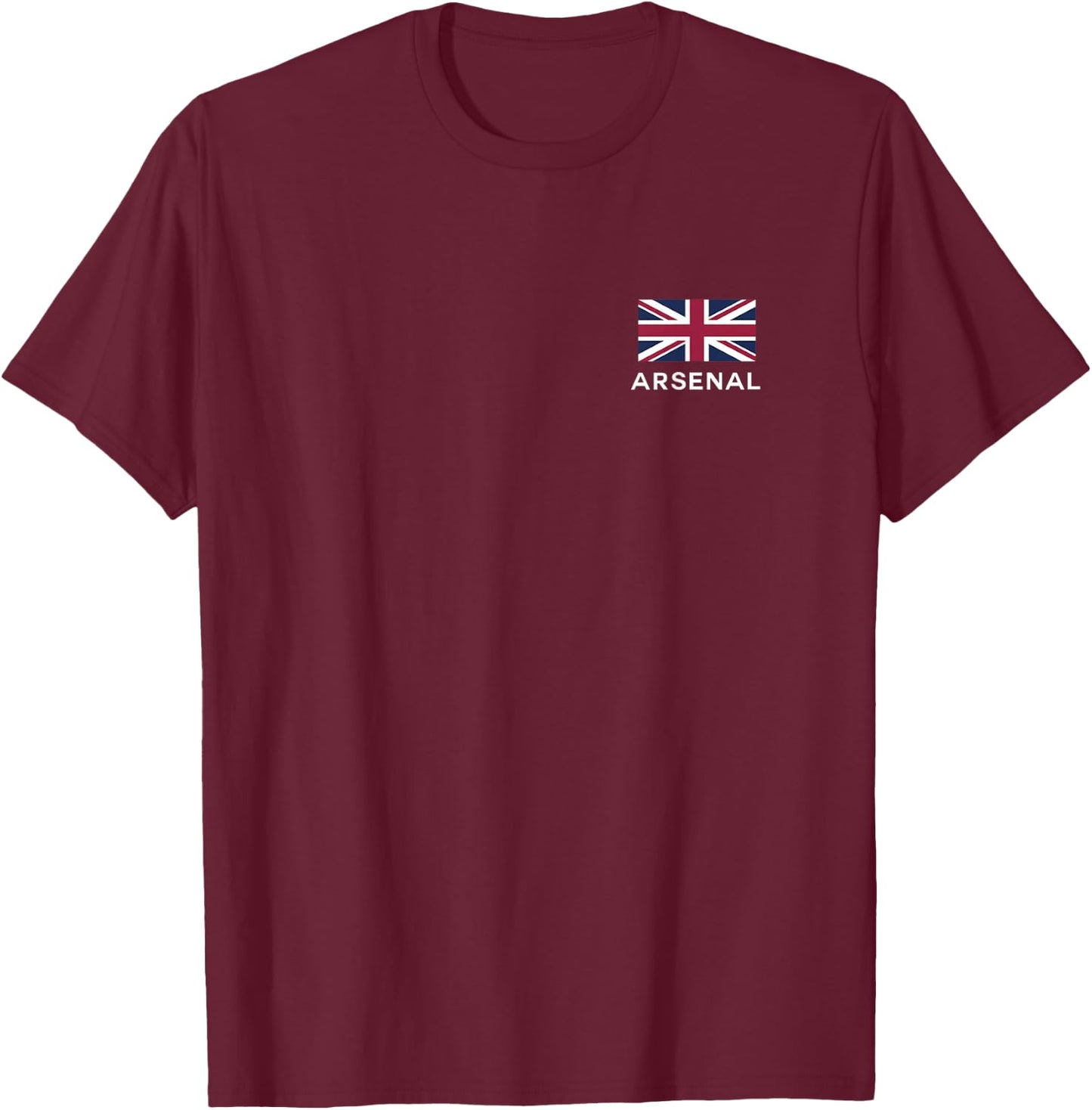 Arsenal Town of North London, England UK T-Shirt - T-Shirt | Maroon