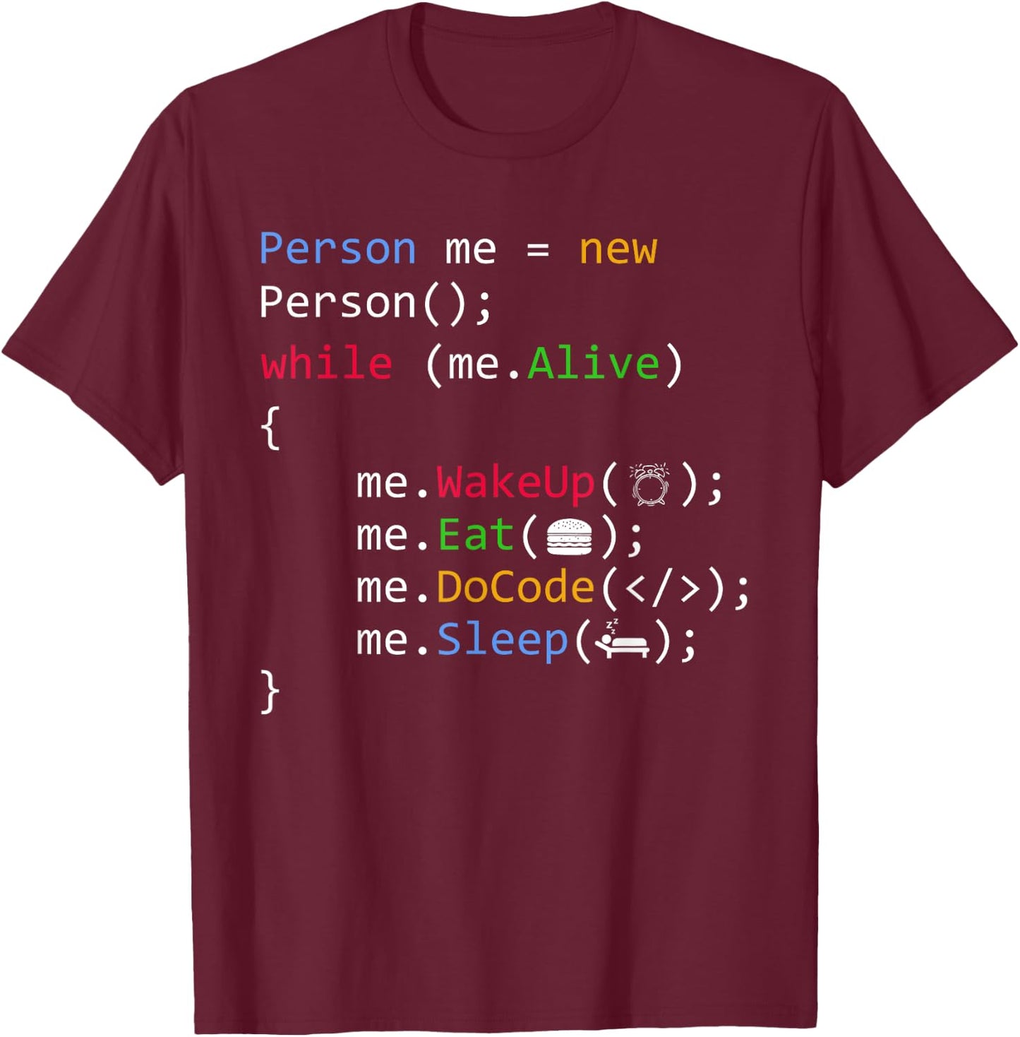 Web Development Services Coder Programmer Developer T-Shirt - T-Shirt | Maroon