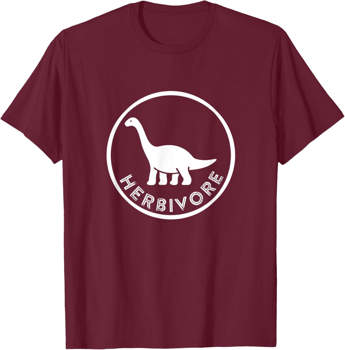 Herbivore, Healthy Vegan Lifestyle design T-Shirt - T-Shirt | Maroon