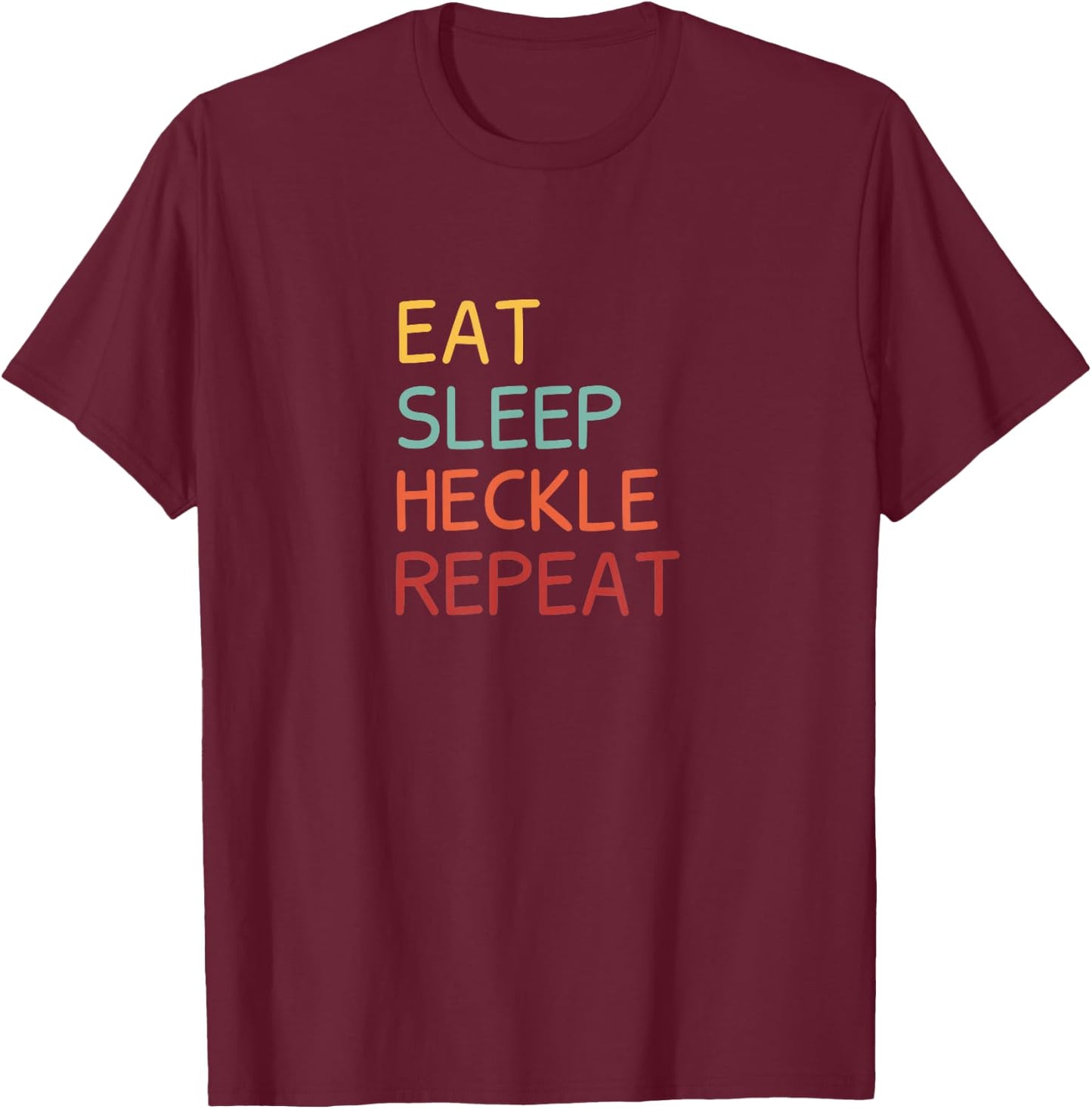 Heckle T-Shirt - T-Shirt | Maroon