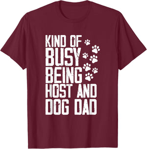 Host Parent Foreign Exchange Student Study Abroad Host Dad T-Shirt - T-Shirt | Maroon