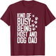 Host Parent Foreign Exchange Student Study Abroad Host Dad T-Shirt - T-Shirt | Maroon