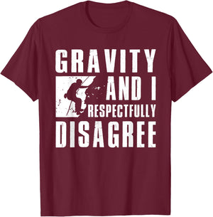 Funny Rock Climbing Art Women Bouldering Climber T-Shirt - T-Shirt | Maroon