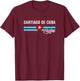 Santiago de Cuba T-Shirt - T-Shirt | Maroon