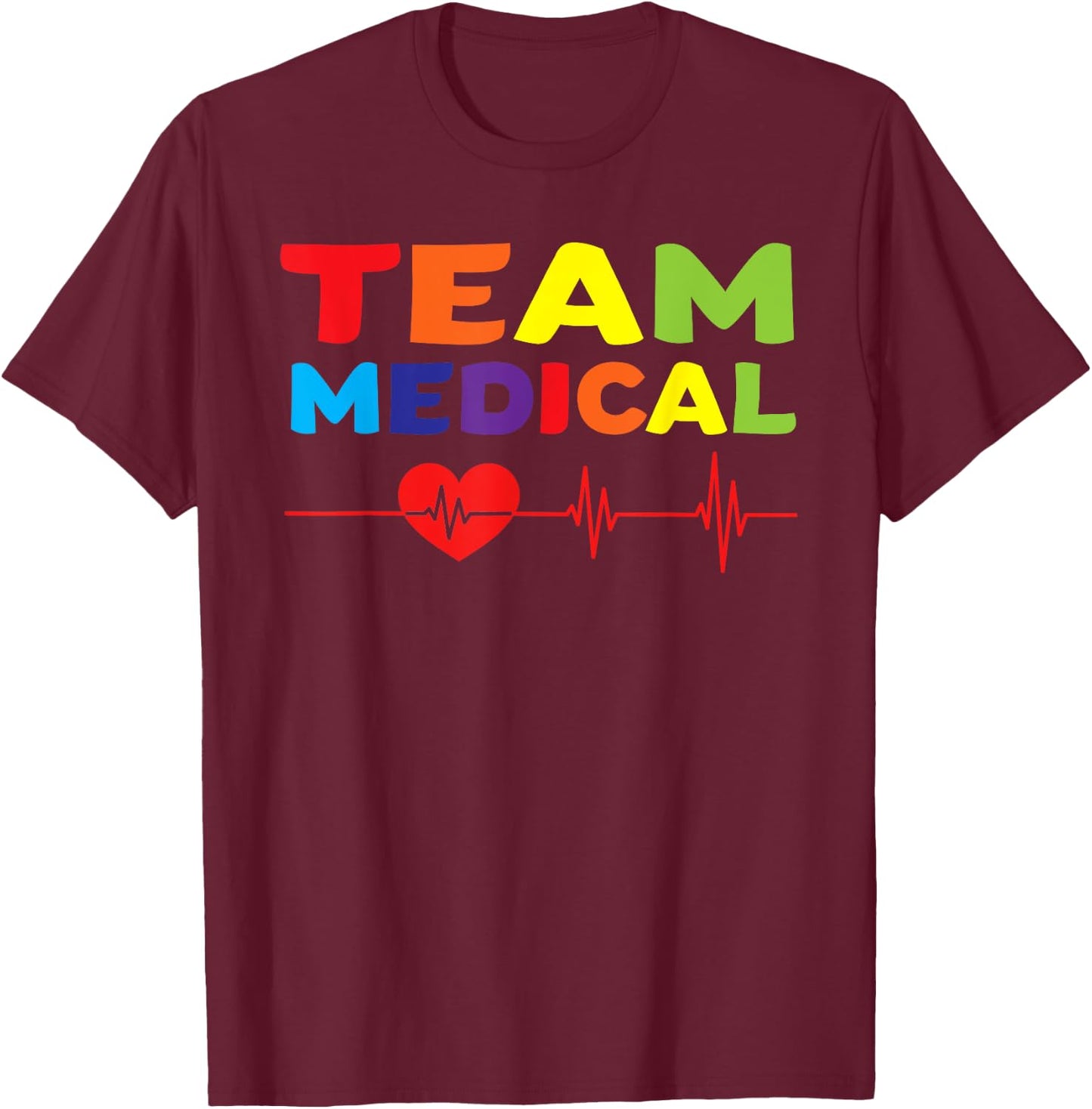 Team Medical Medical Team T-Shirt - T-Shirt | Maroon