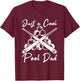 Pool Dad Billiards Papa Fathers Day T-Shirt - T-Shirt | Maroon