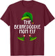 Bernedoodle Mom Dog Elf Funny Christmas Pajama X mas Women T-Shirt - T-Shirt | Maroon