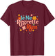 Je Ne Regrette Rien French Saying Inspirational Motivation T-Shirt - T-Shirt | Maroon