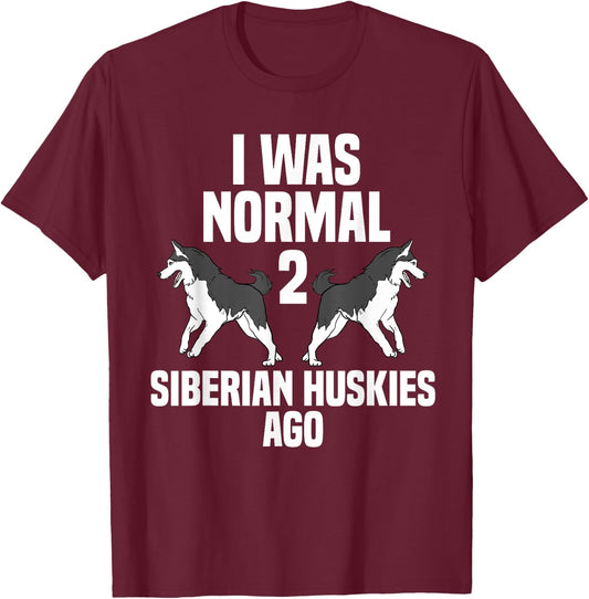 Best Siberian Husky Women Dog Owner Puppy Huskies T-Shirt - T-Shirt | Maroon