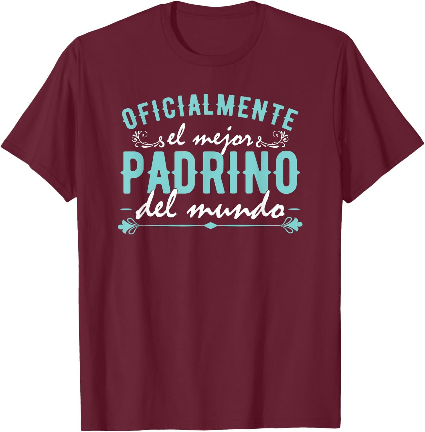 El Mejor Padrino T-Shirt - T-Shirt | Maroon