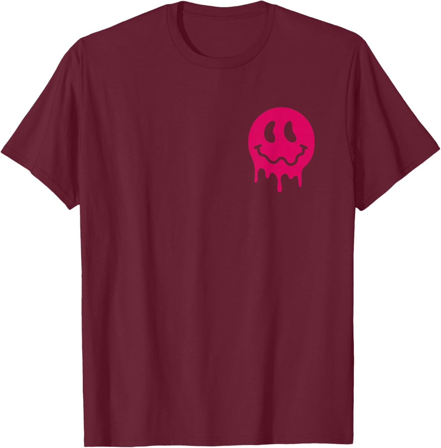 At Least My Trauma Made Me Funny Positive Saying Groovy T-Shirt - T-Shirt | Maroon