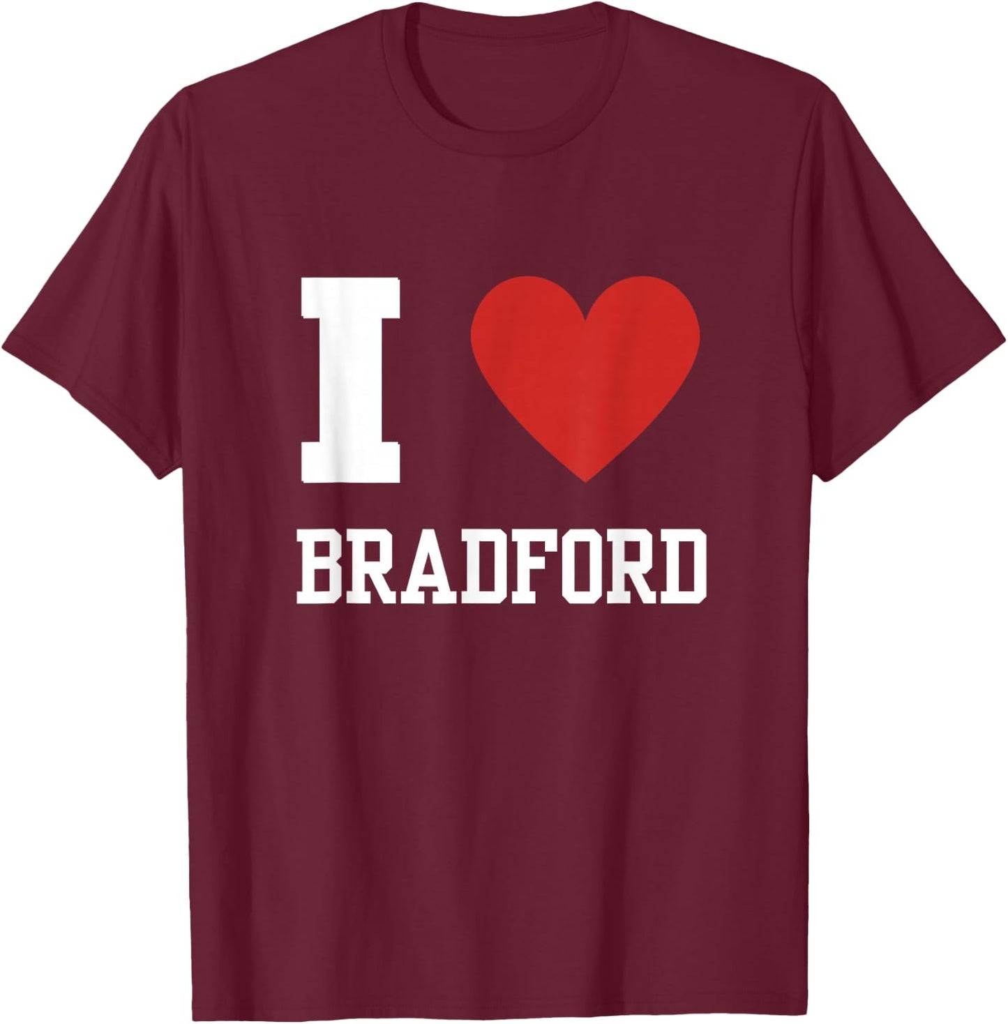 Bradford T-Shirt - T-Shirt | Maroon
