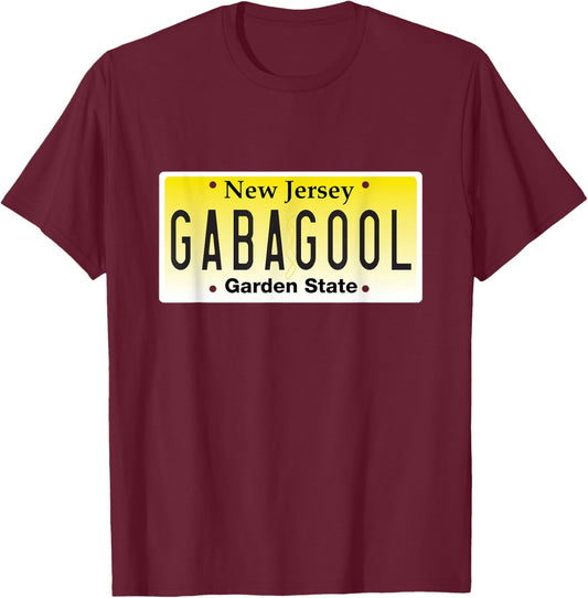 Funny Gabagool Italian American NJ New Jersey Guido T-Shirt - T-Shirt | Maroon