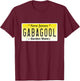 Funny Gabagool Italian American NJ New Jersey Guido T-Shirt - T-Shirt | Maroon