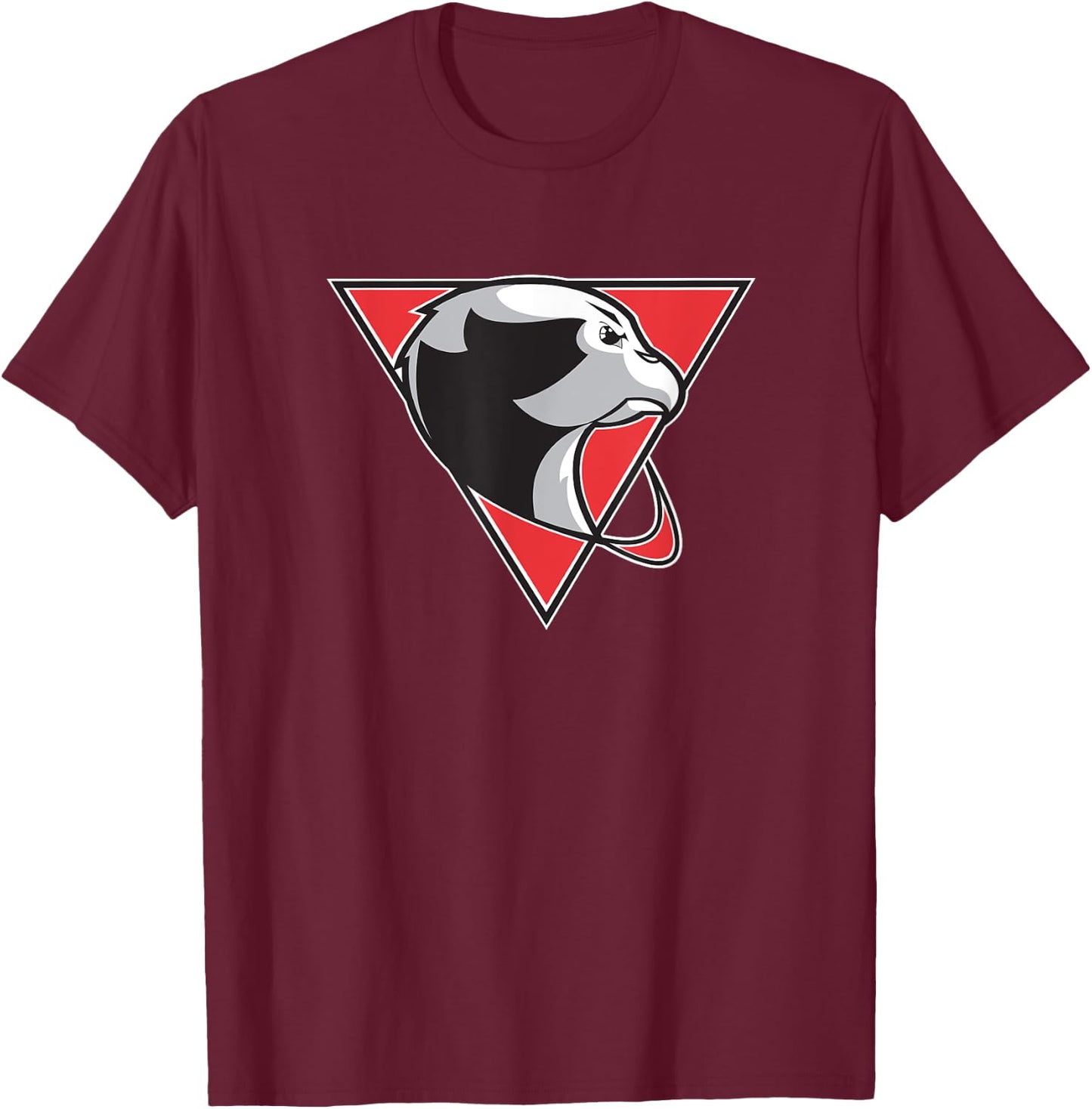 Retro Stockton State College Ospreys Athletics Logo T-Shirt - T-Shirt | Maroon