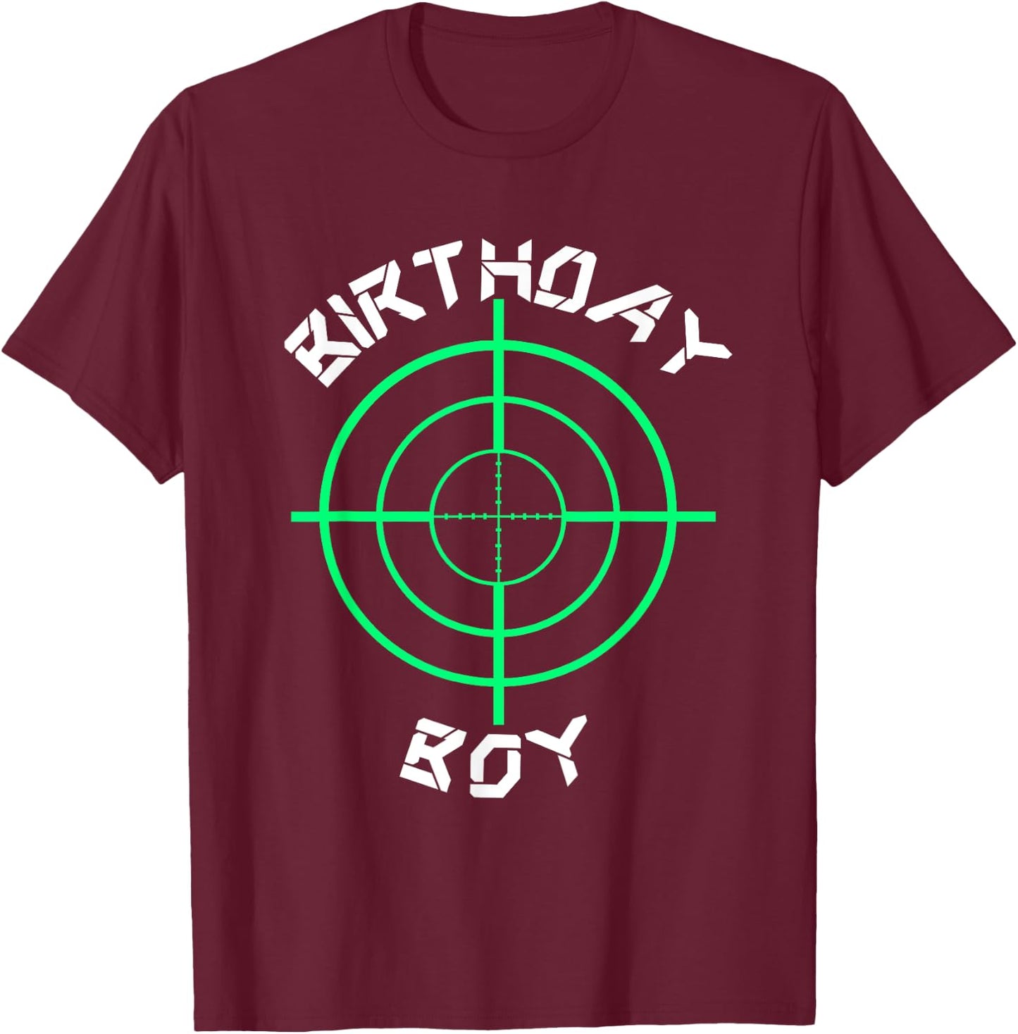 Birthday Boy Laser Tag Indoor Laser Tag Player Lasertag Game T-Shirt - T-Shirt | Maroon