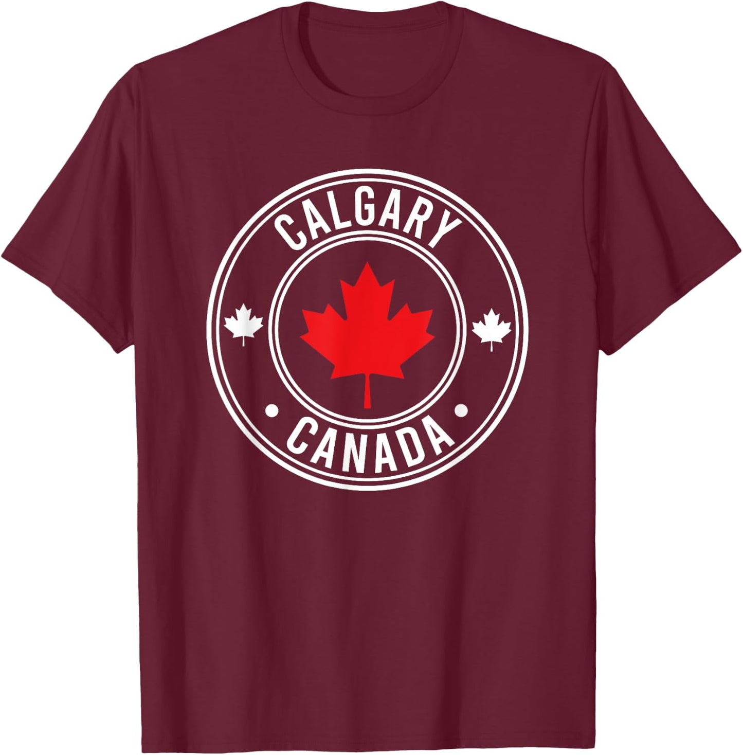 Calgary T-Shirt - T-Shirt | Maroon
