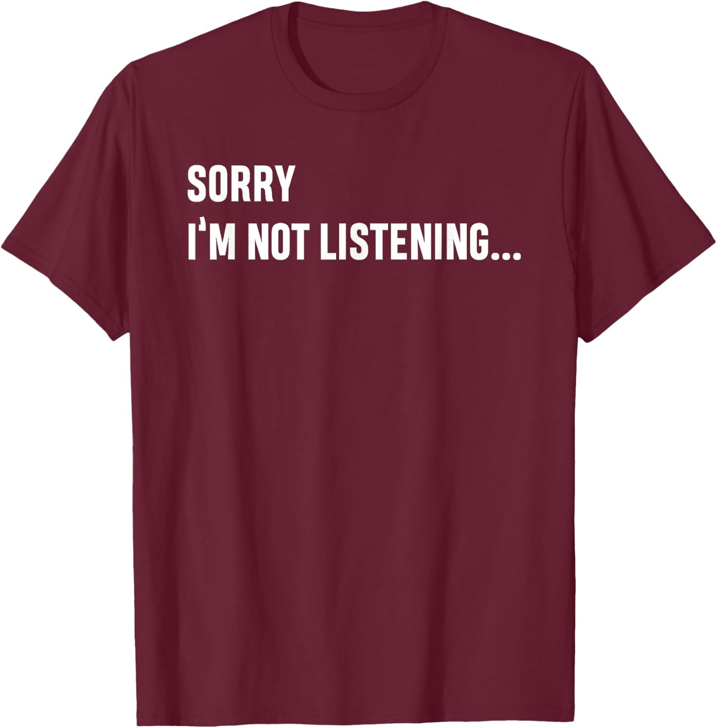 Cool Trendy Anti Social Funny Sarcastic T Shirt for Teen T-Shirt - T-Shirt | Maroon