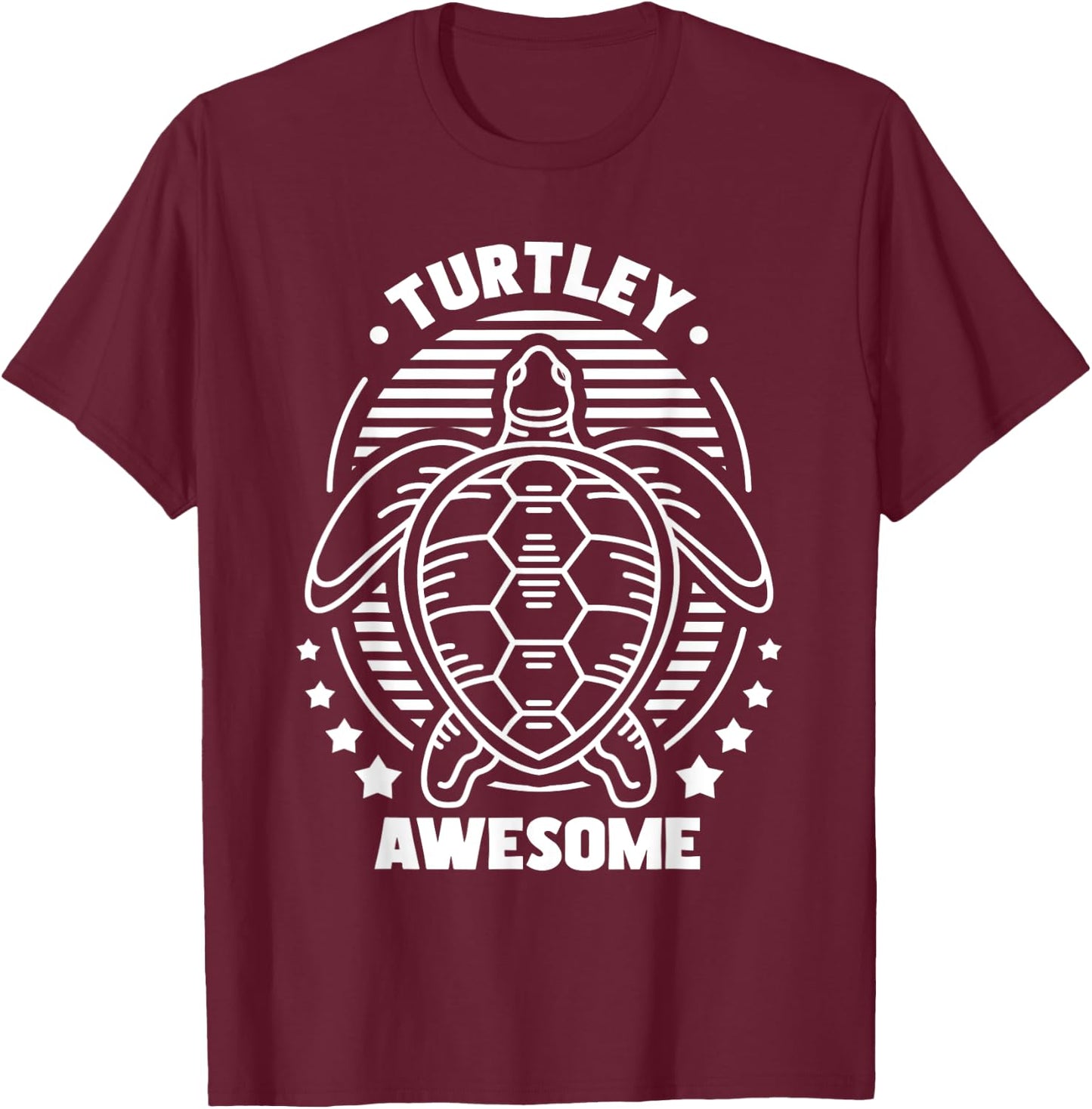 Turtley Awesome - Turtle Owner Wildlife Animal Lover T-Shirt - T-Shirt | Maroon