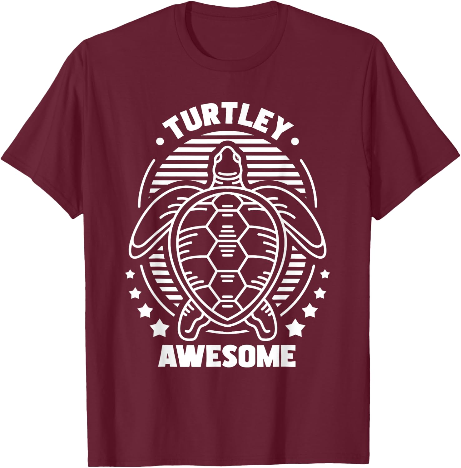 Turtley Awesome - Turtle Owner Wildlife Animal Lover T-Shirt - T-Shirt | Maroon