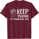 Funny Psychologist Art Women Psychology Graduation T-Shirt - T-Shirt | Maroon