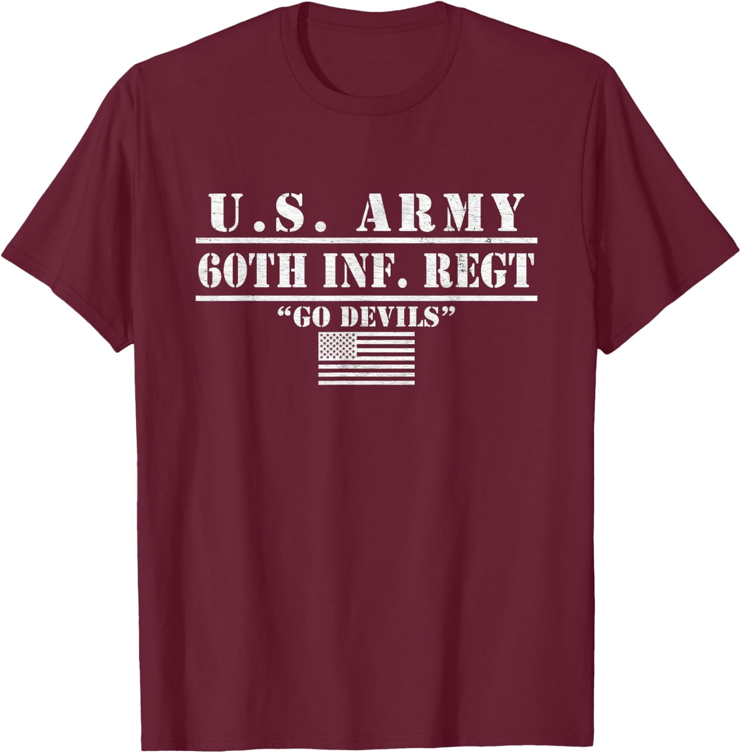 60th Infantry Regiment Fort Jackson South Carolina Gifts T-Shirt - T-Shirt | Maroon