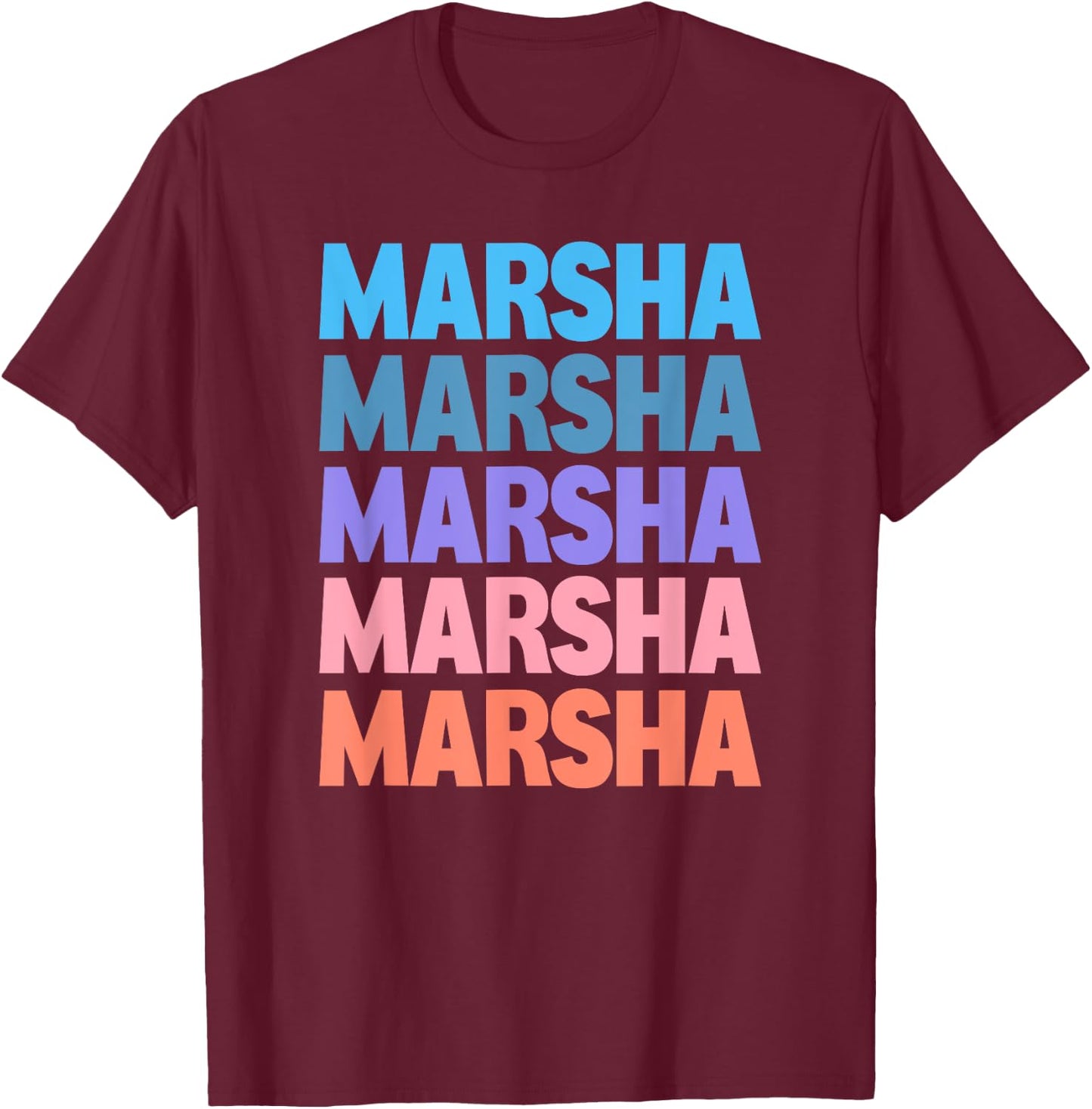Marsha T-Shirt - T-Shirt | Maroon
